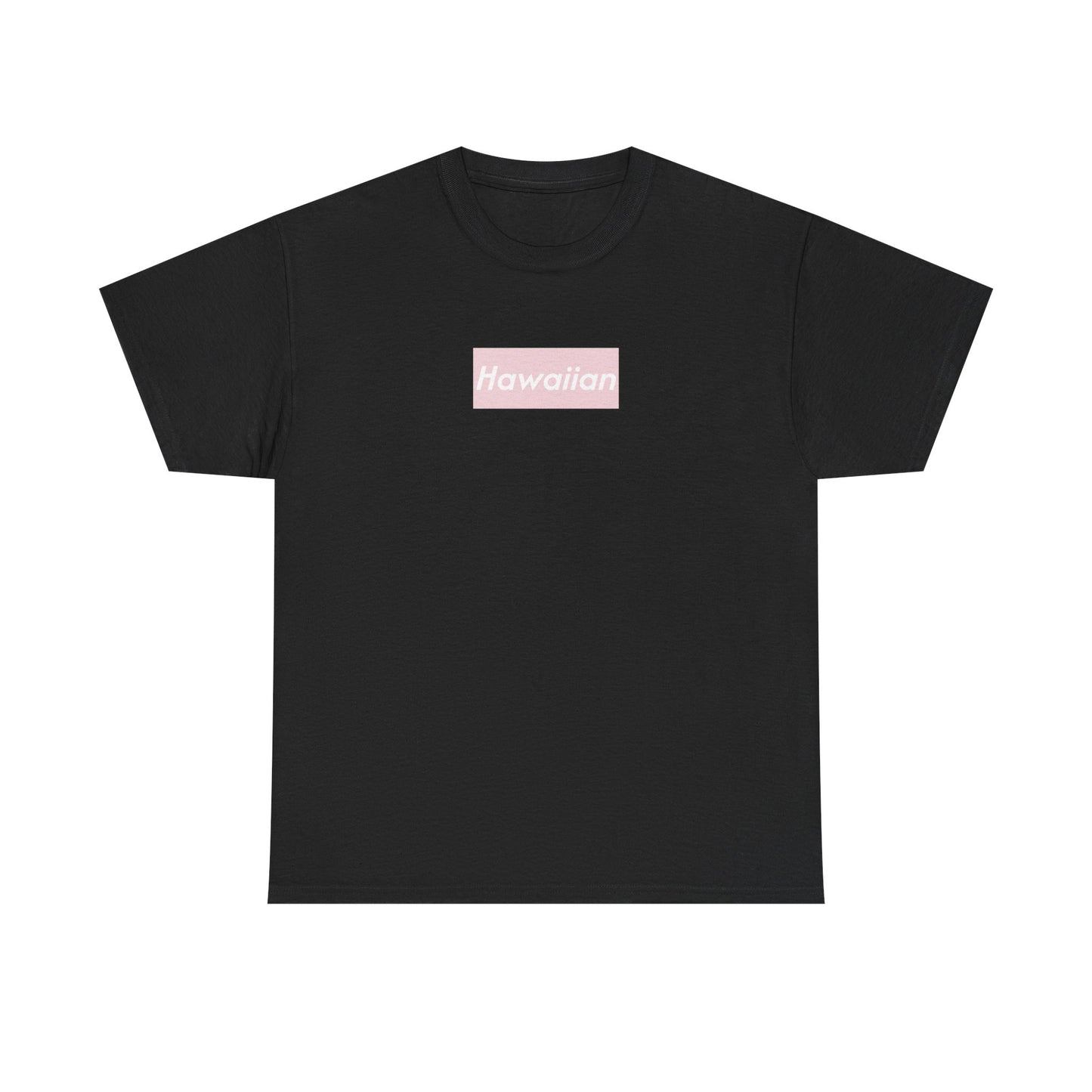 Hawaiian Boxed Logo - Heavy Cotton Tee by Gildan - Boxed Out Logo Shirt, Pizza Box Tee, Cotton T-Shirt