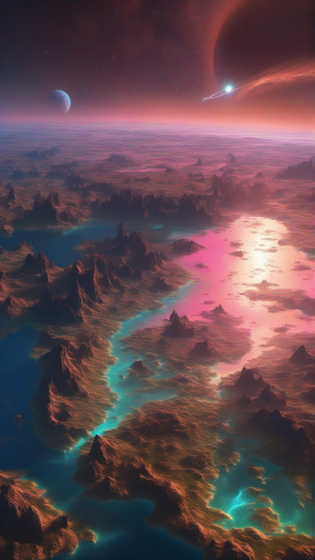 Earth Twin Ai Phone Wallpaper Pack