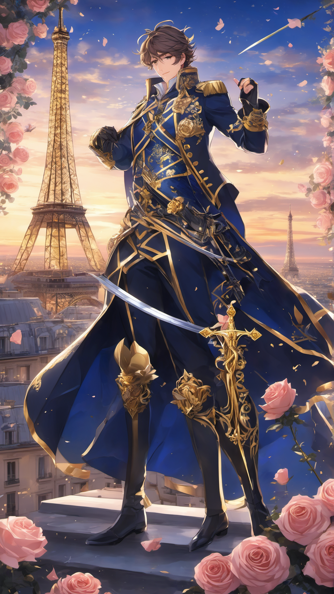 National Anime Heroes Part 2 Europe - Ai Phone Wallpaper Pack