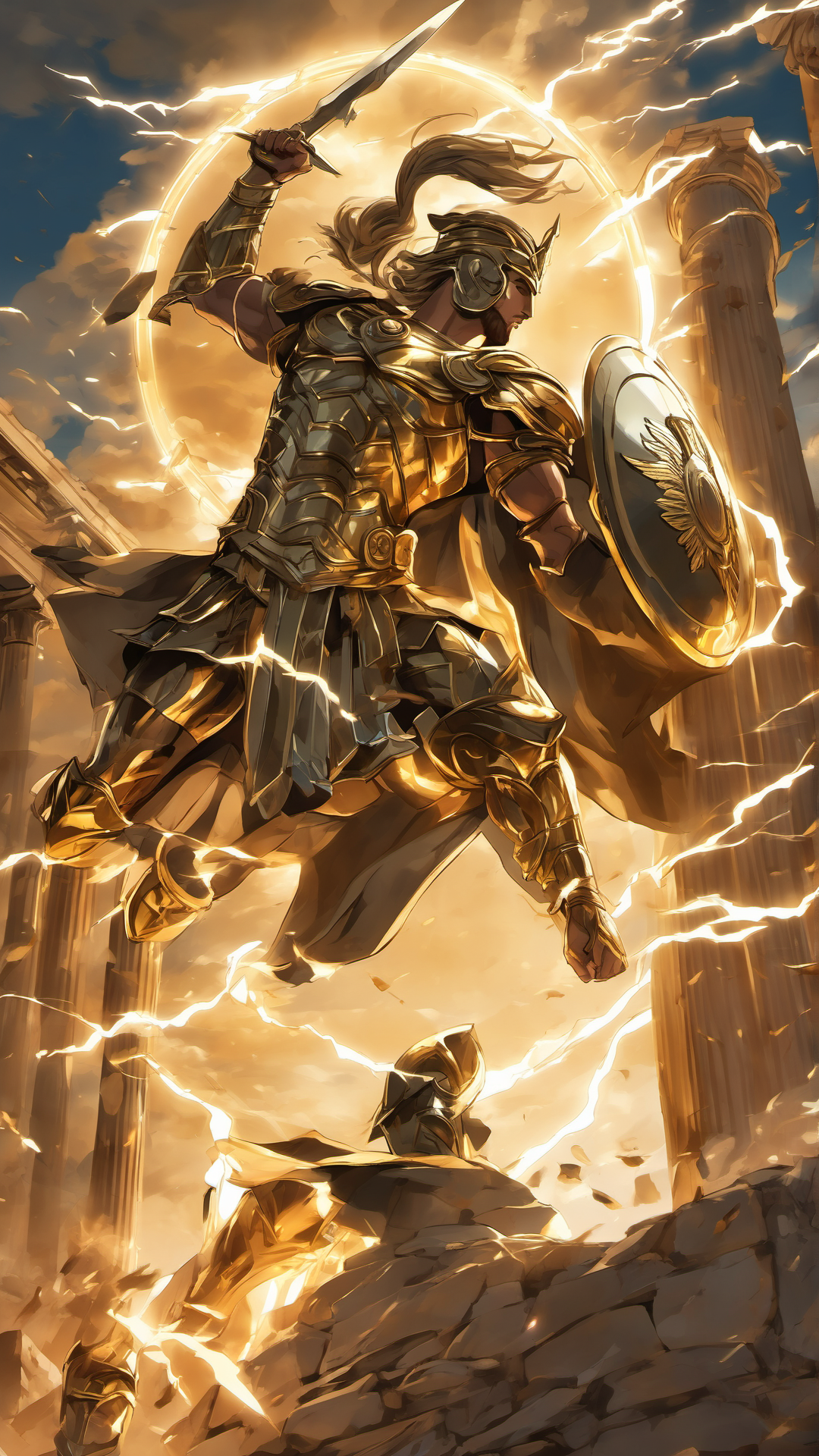 National Anime Heroes Part 2 Europe - Ai Phone Wallpaper Pack