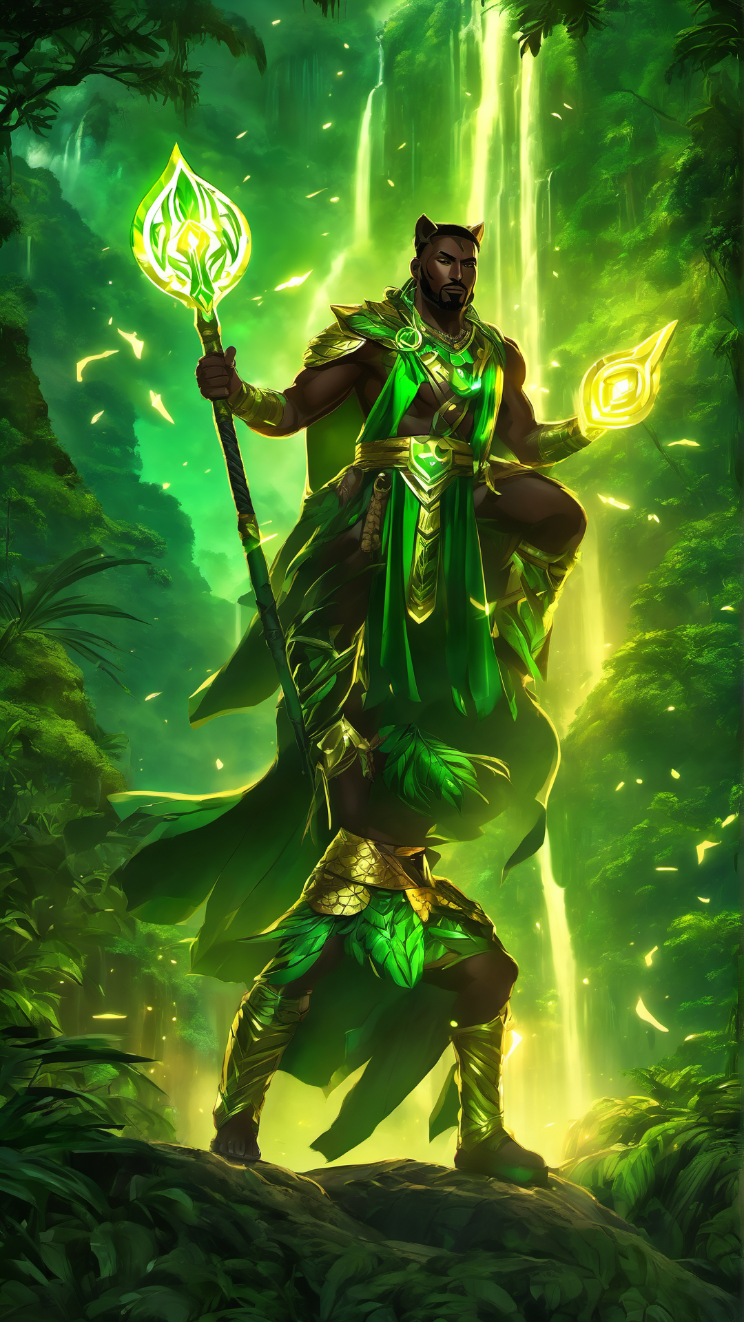 National Anime Heroes Part 5 South America - Ai Phone Wallpaper Pack