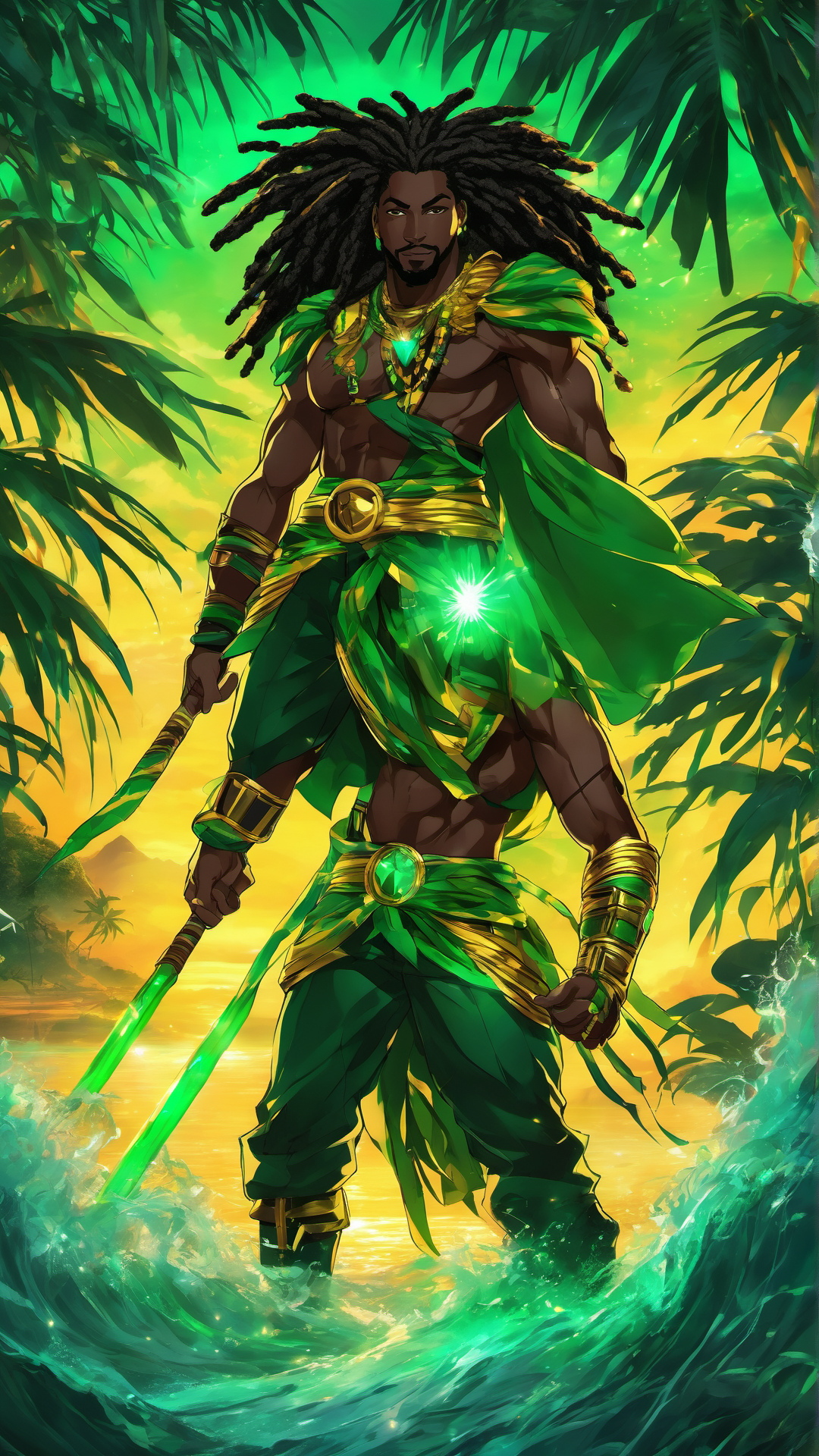 National Anime Heroes Part 4 North America - Ai Phone Wallpaper Pack