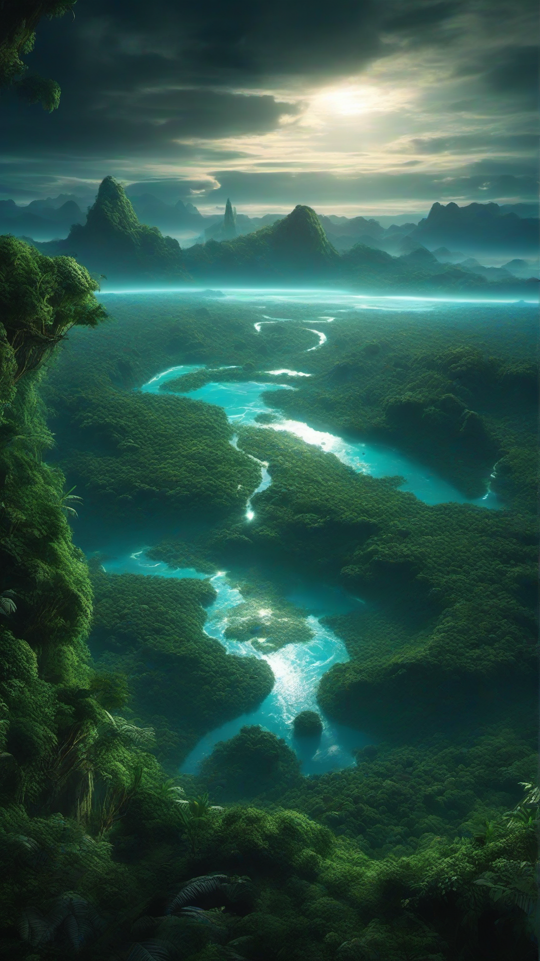 Earth Twin Ai Phone Wallpaper Pack