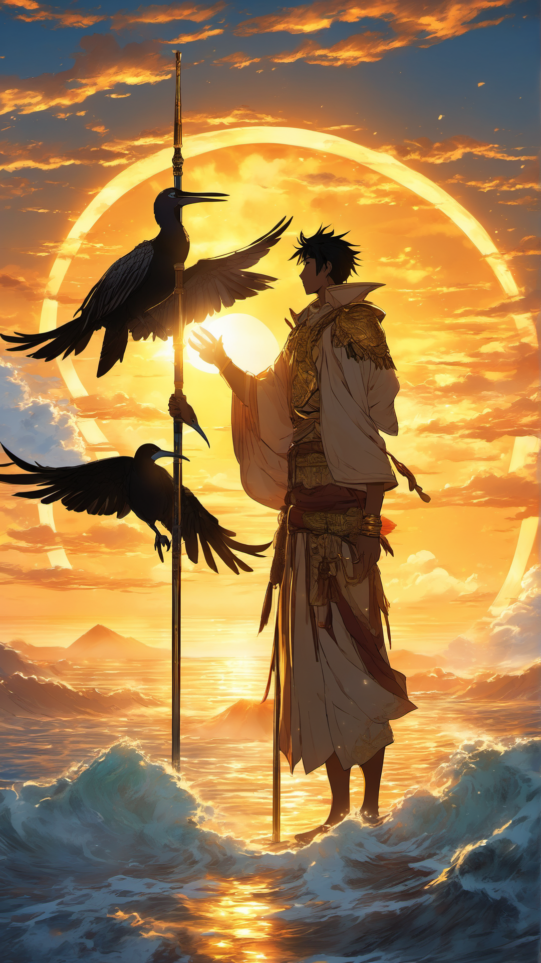 National Anime Heroes Part 6 Oceania - Ai Phone Wallpaper Pack