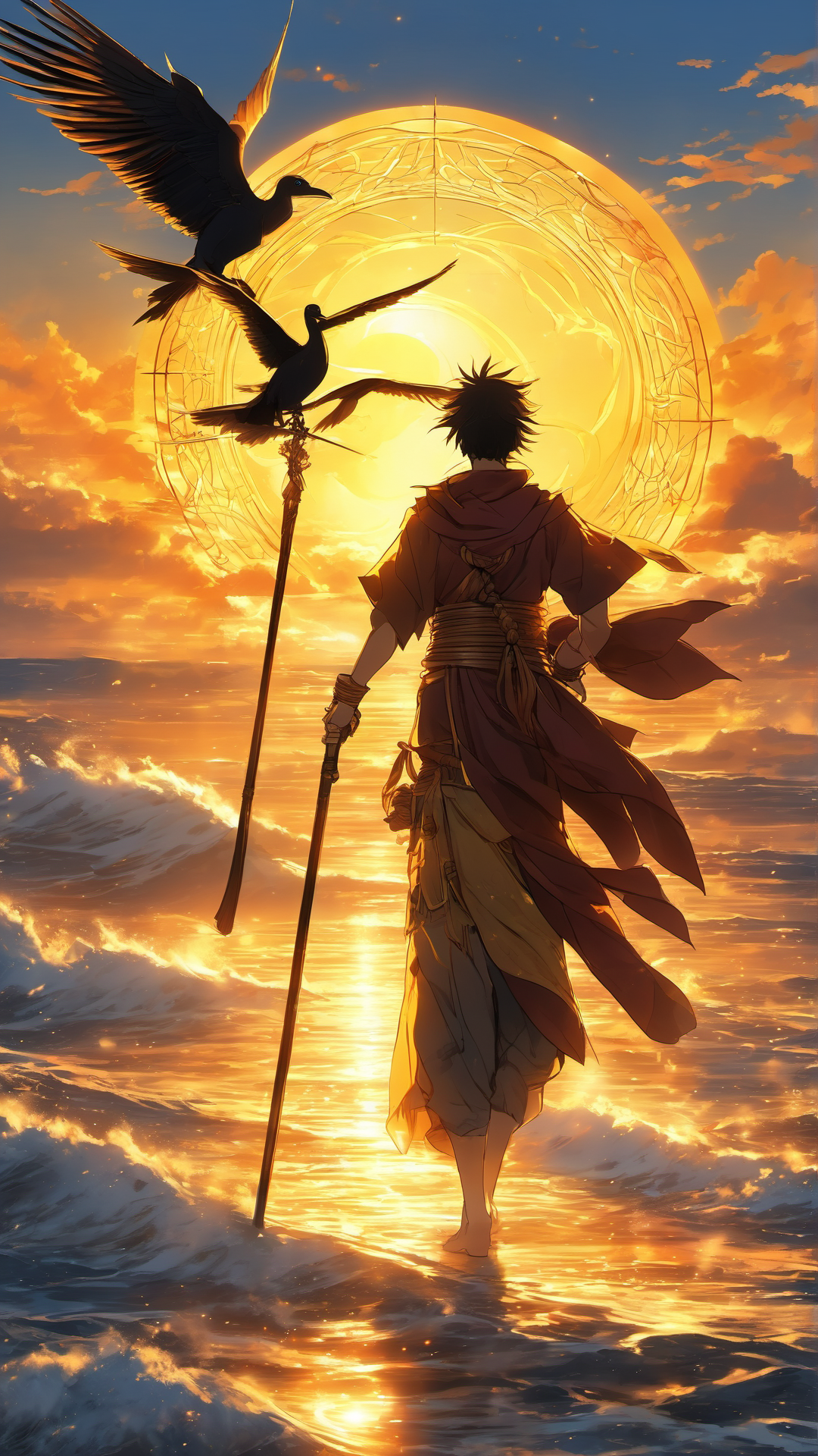 National Anime Heroes Part 6 Oceania - Ai Phone Wallpaper Pack