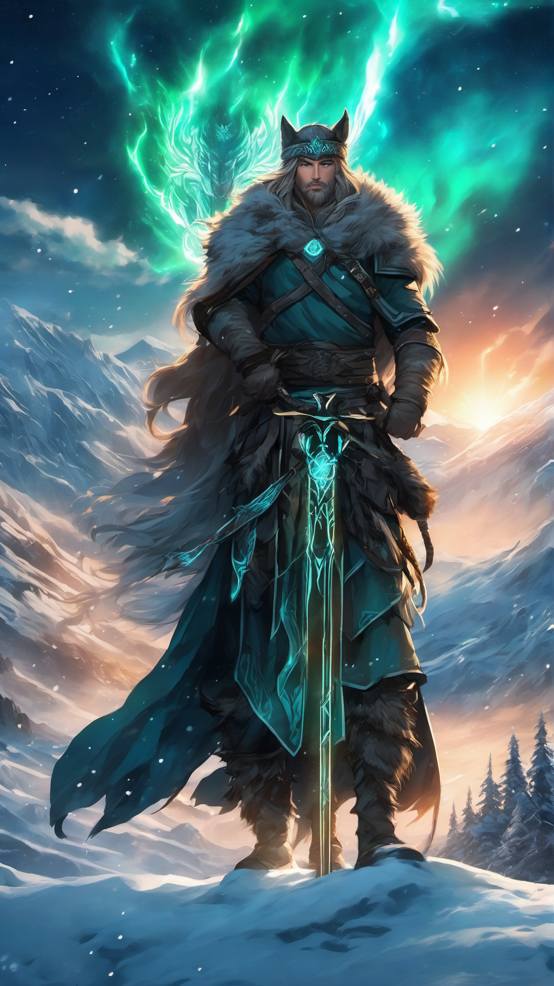 National Anime Heroes Part 2 Europe - Ai Phone Wallpaper Pack