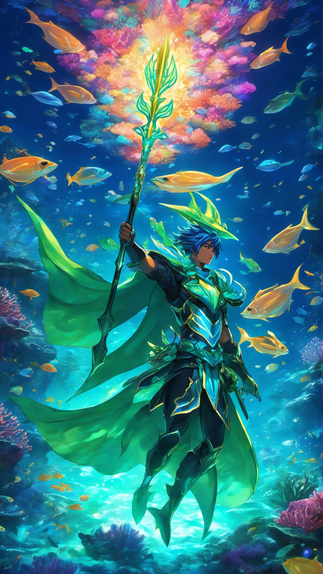 National Anime Heroes Part 6 Oceania - Ai Phone Wallpaper Pack