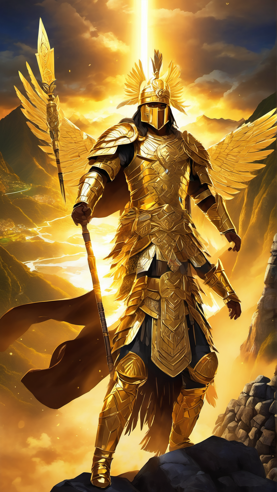 National Anime Heroes Part 5 South America - Ai Phone Wallpaper Pack