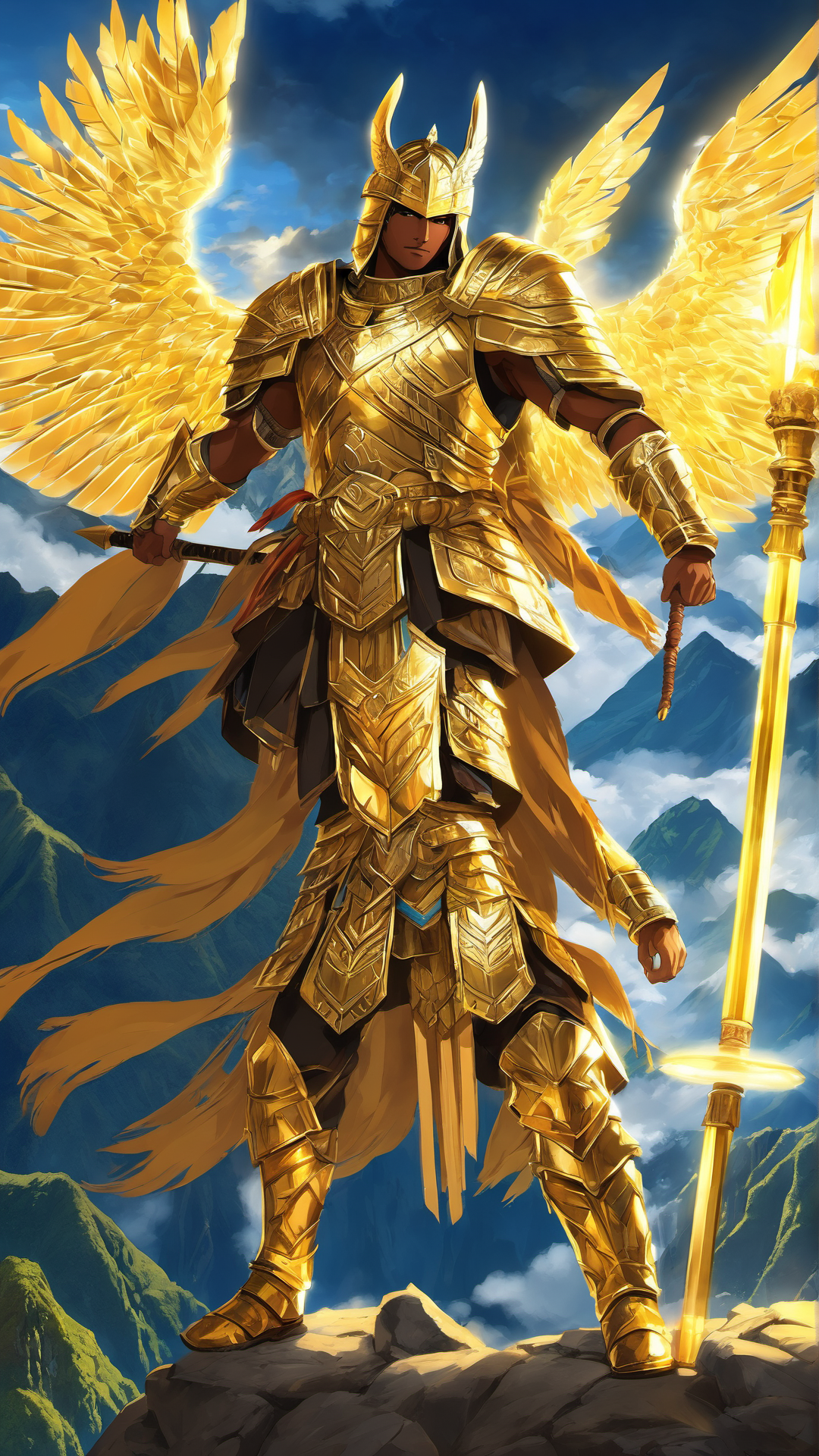 National Anime Heroes Part 5 South America - Ai Phone Wallpaper Pack