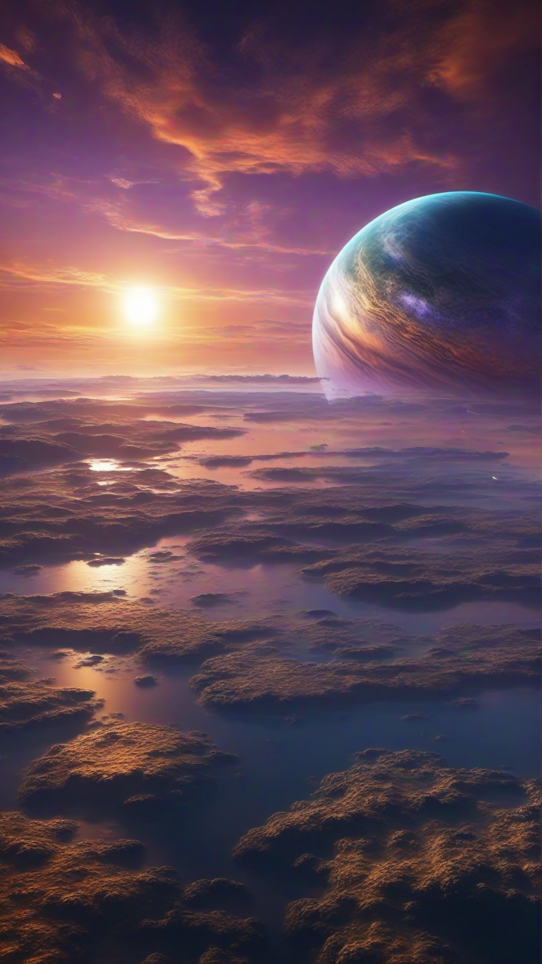 Earth Twin Ai Phone Wallpaper Pack
