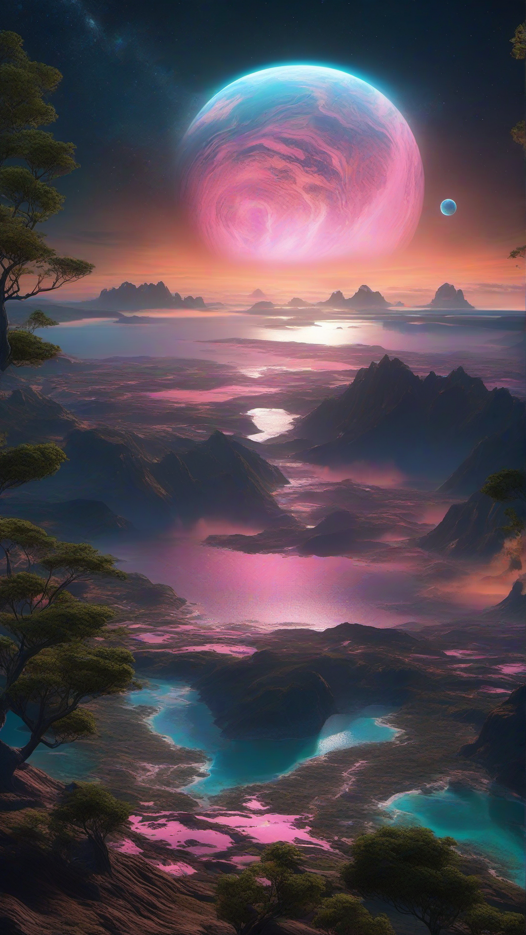Earth Twin Ai Phone Wallpaper Pack