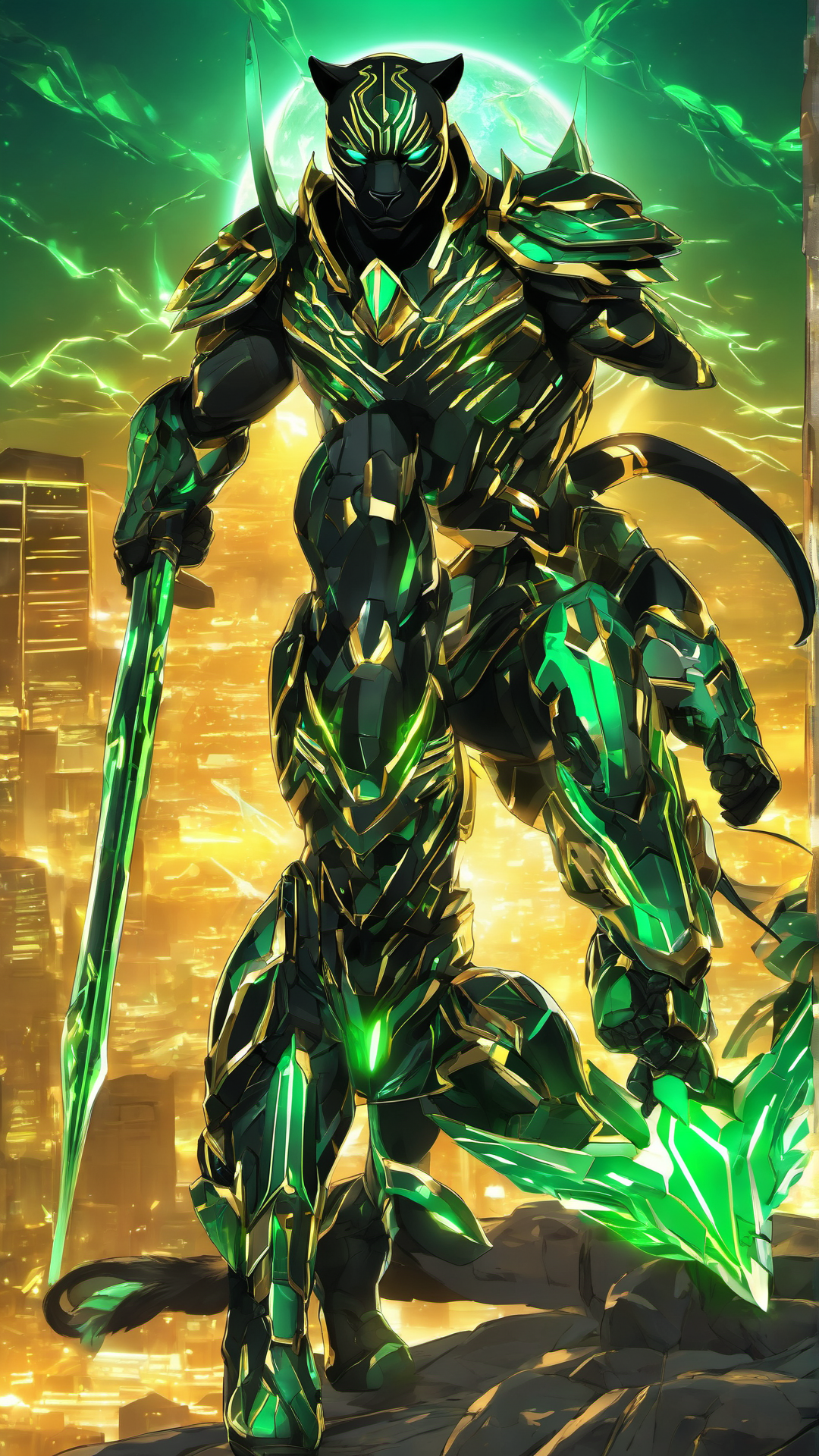 National Anime Heroes Part 3 Africa - Ai Phone Wallpaper Pack