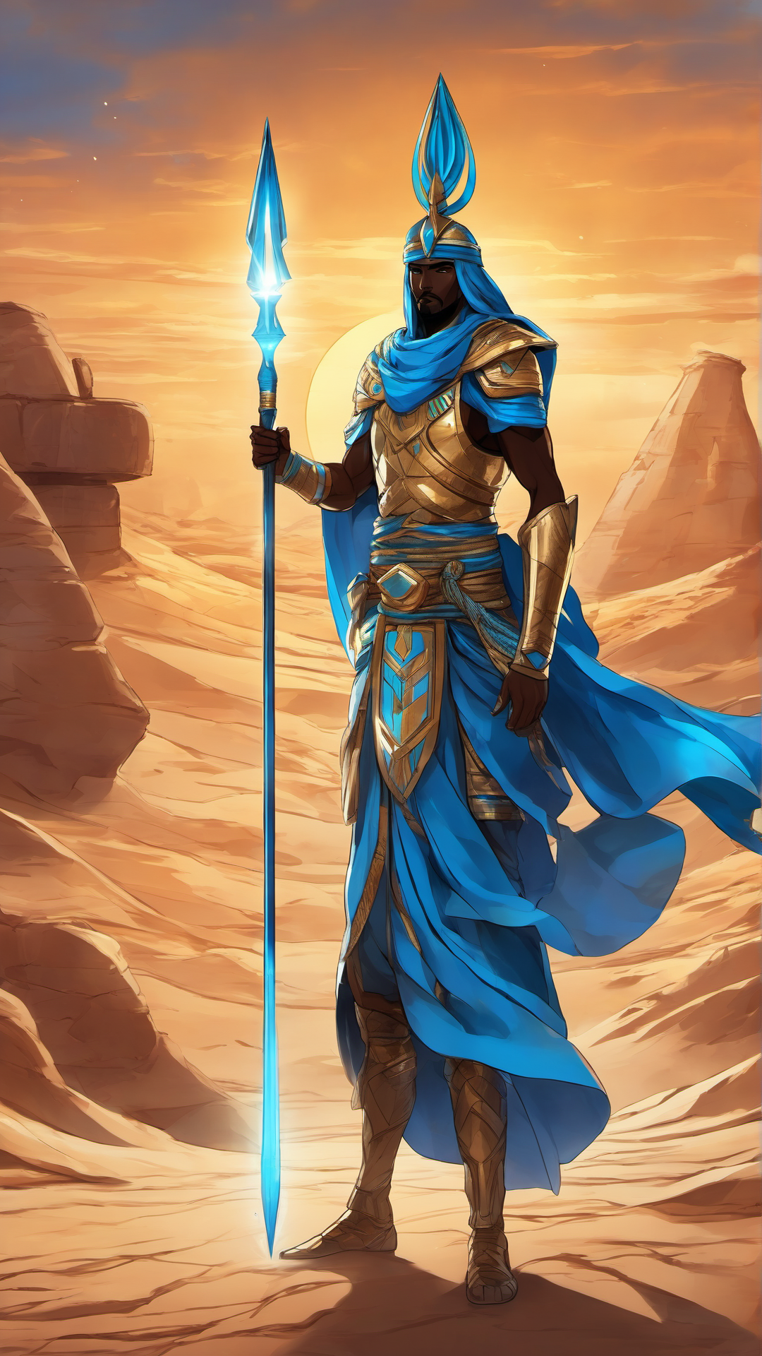 National Anime Heroes Part 3 Africa - Ai Phone Wallpaper Pack