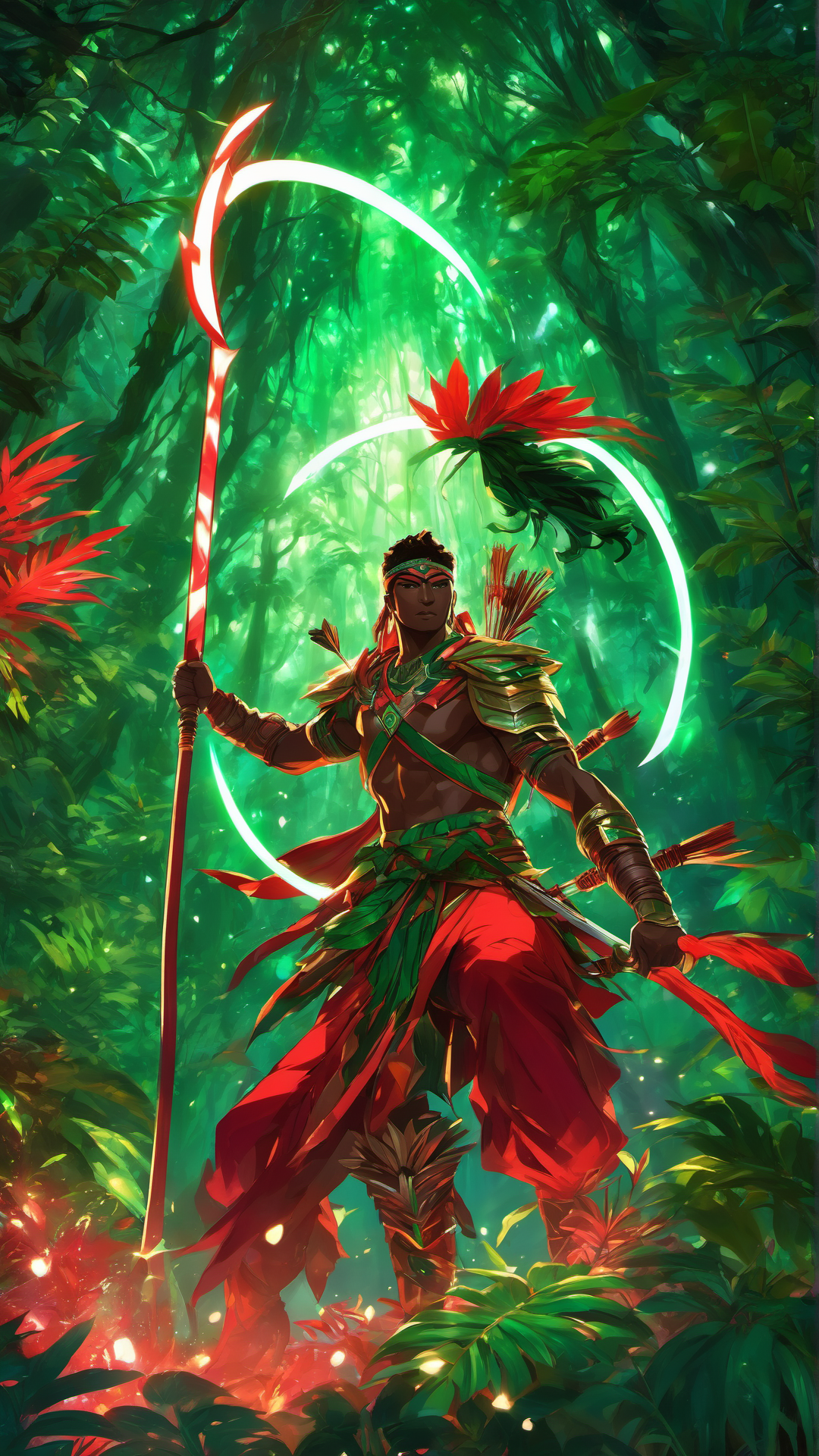 National Anime Heroes Part 5 South America - Ai Phone Wallpaper Pack