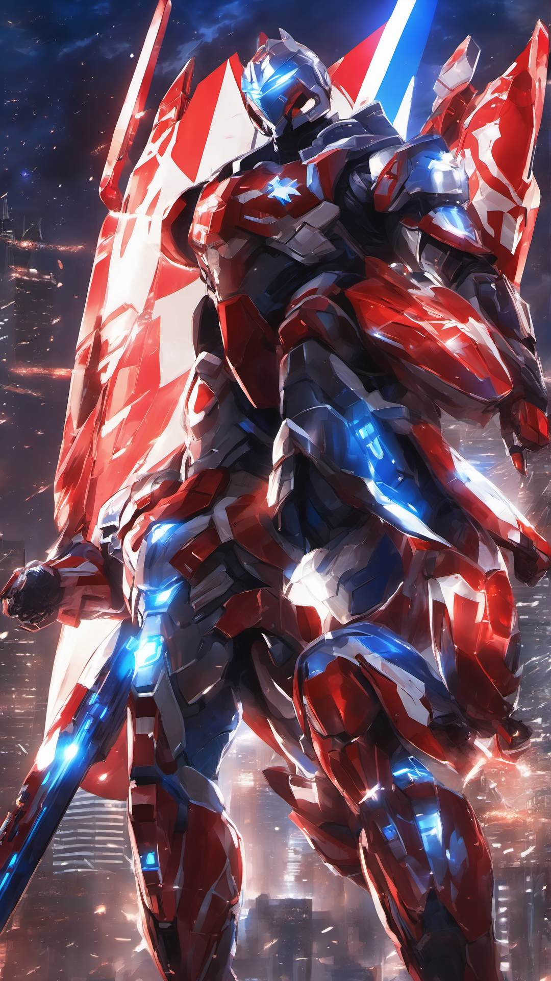 National Anime Heroes Part 4 North America - Ai Phone Wallpaper Pack