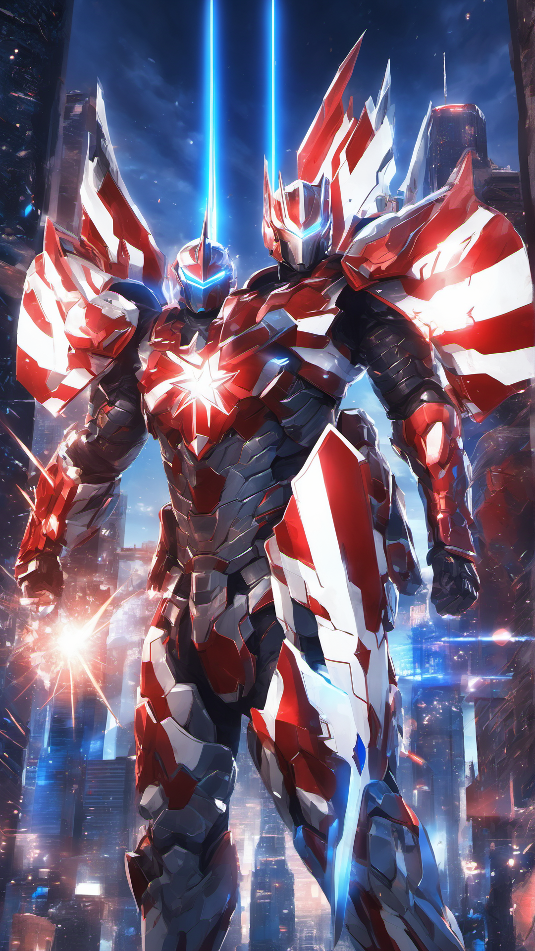 National Anime Heroes Part 4 North America - Ai Phone Wallpaper Pack