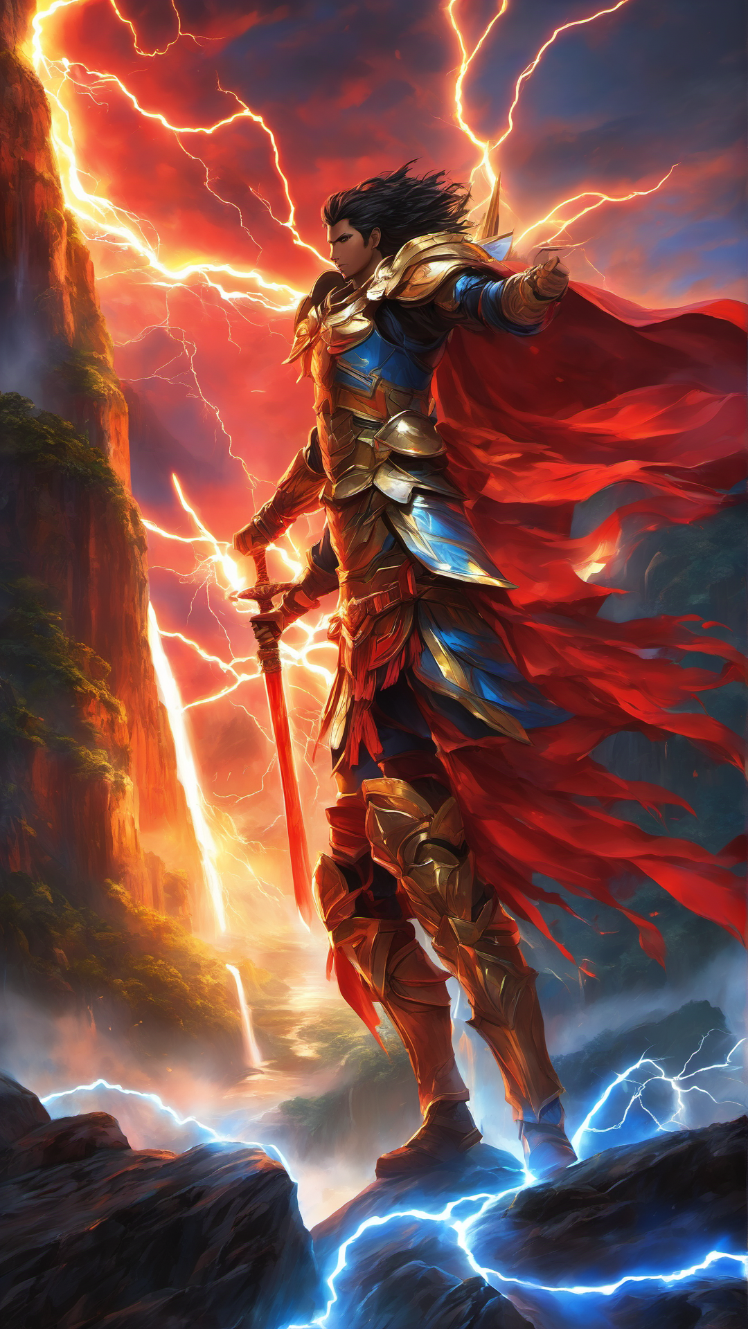 National Anime Heroes Part 5 South America - Ai Phone Wallpaper Pack