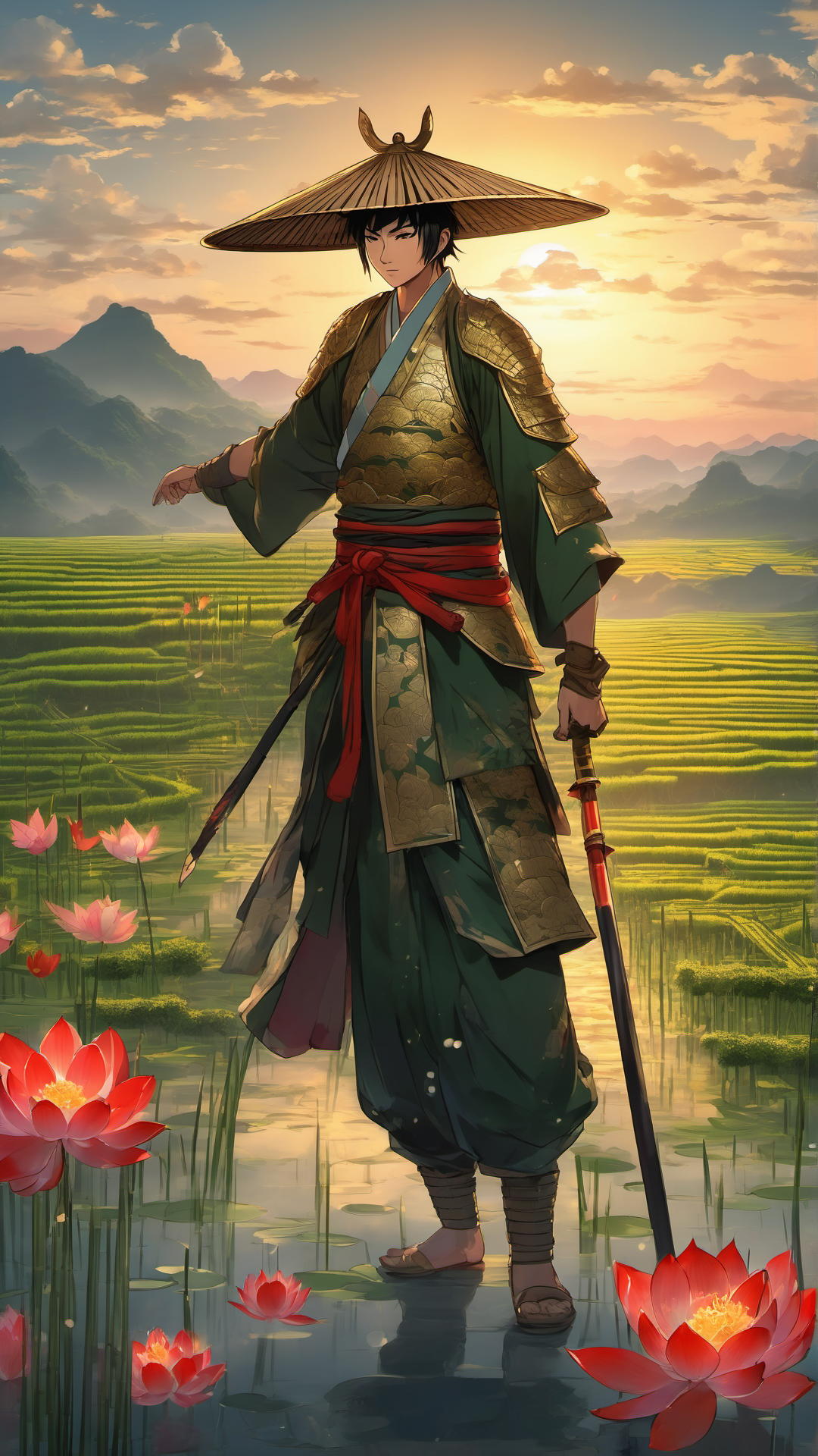 National Anime Heroes Part 1 Asia - Ai Phone Wallpaper Pack