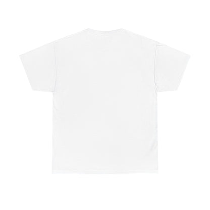 Pepperoni Boxed Logo - Heavy Cotton Tee by Gildan, Boxed Out Logo Shirt, Pizza Box Tee, Cotton T-Shirt