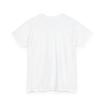 Pepperoni Boxed Logo - Heavy Cotton Tee by Gildan, Boxed Out Logo Shirt, Pizza Box Tee, Cotton T-Shirt