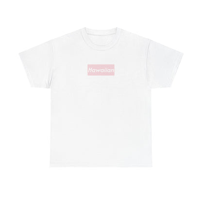 Hawaiian Boxed Logo - Heavy Cotton Tee by Gildan - Boxed Out Logo Shirt, Pizza Box Tee, Cotton T-Shirt
