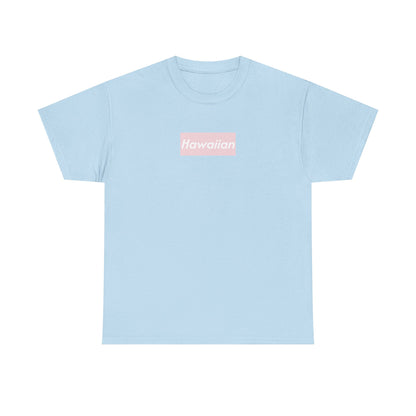 Hawaiian Boxed Logo - Heavy Cotton Tee by Gildan - Boxed Out Logo Shirt, Pizza Box Tee, Cotton T-Shirt