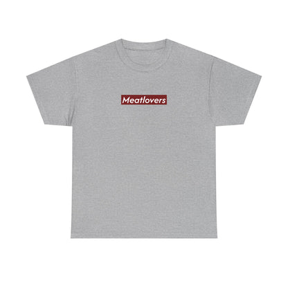 Meatlovers Boxed Logo - Heavy Cotton Tee by Gildan - Boxed Out Logo Shirt, Pizza Box Tee, Cotton T-Shirt