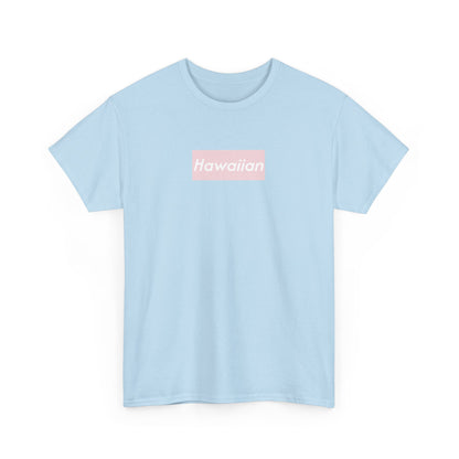 Hawaiian Boxed Logo - Heavy Cotton Tee by Gildan - Boxed Out Logo Shirt, Pizza Box Tee, Cotton T-Shirt