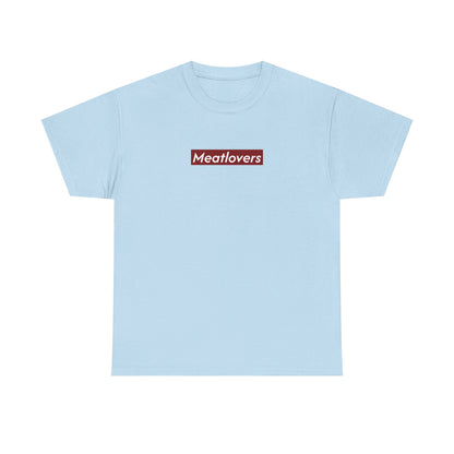 Meatlovers Boxed Logo - Heavy Cotton Tee by Gildan - Boxed Out Logo Shirt, Pizza Box Tee, Cotton T-Shirt