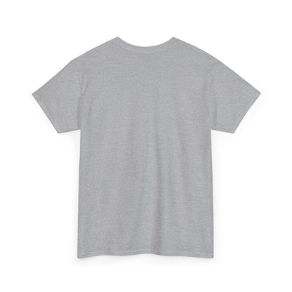 Pepperoni Boxed Logo - Heavy Cotton Tee by Gildan, Boxed Out Logo Shirt, Pizza Box Tee, Cotton T-Shirt