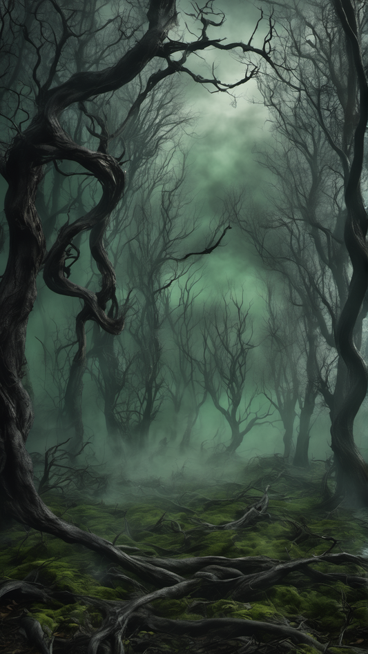 Hogwarts... But The Good Guys Lost - Ai Phone Wallpaper Pack (Forbidden Forest After The War)