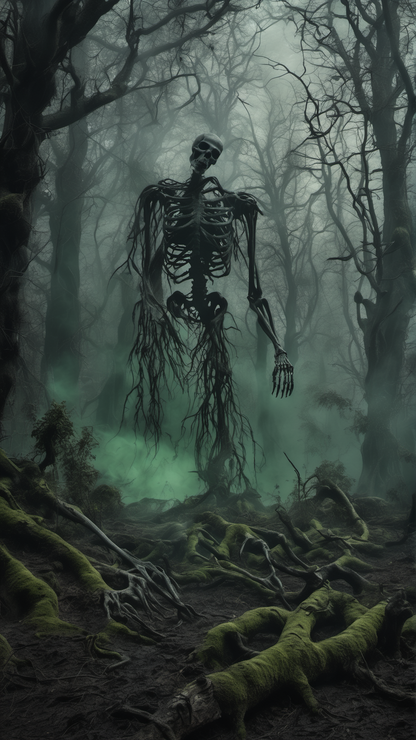 Hogwarts... But The Good Guys Lost - Ai Phone Wallpaper Pack (Forbidden Forest After The War)