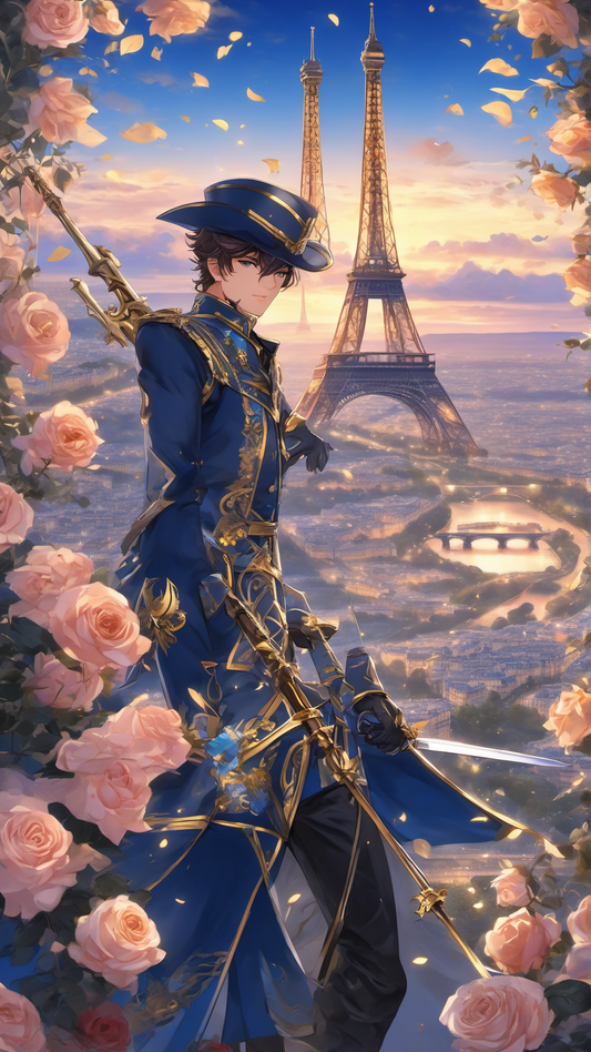 National Anime Heroes Part 2 Europe - Ai Phone Wallpaper Pack