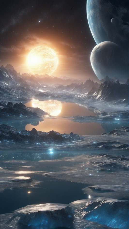 Earth Twin Ai Phone Wallpaper Pack