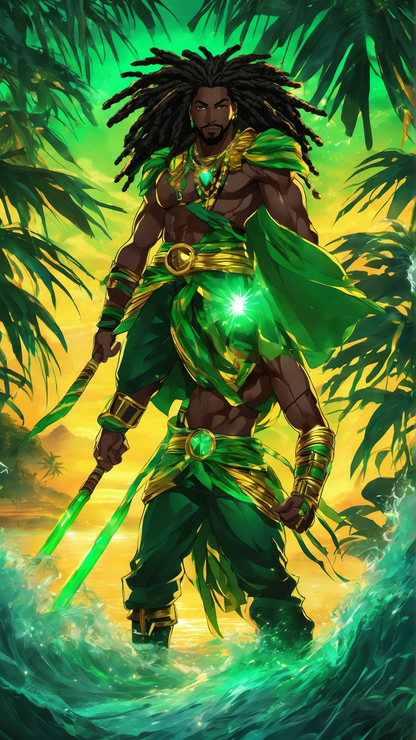 National Anime Heroes Part 4 North America - Ai Phone Wallpaper Pack