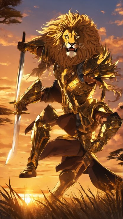 National Anime Heroes Part 3 Africa - Ai Phone Wallpaper Pack