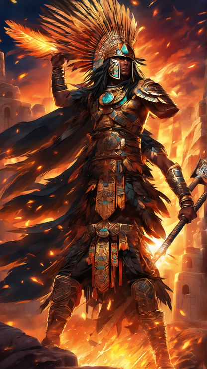 National Anime Heroes Part 4 North America - Ai Phone Wallpaper Pack