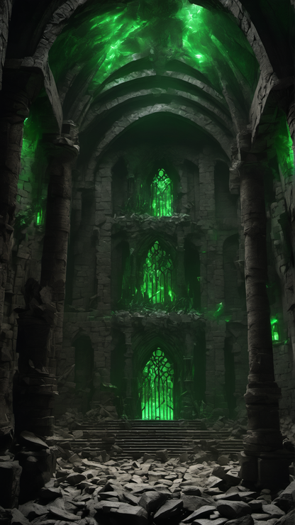 Hogwarts... But The Good Guys Lost - Ai Phone Wallpaper Pack (Throne Of Voldemort)