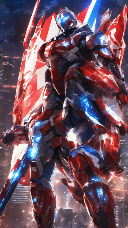 National Anime Heroes Part 4 North America - Ai Phone Wallpaper Pack